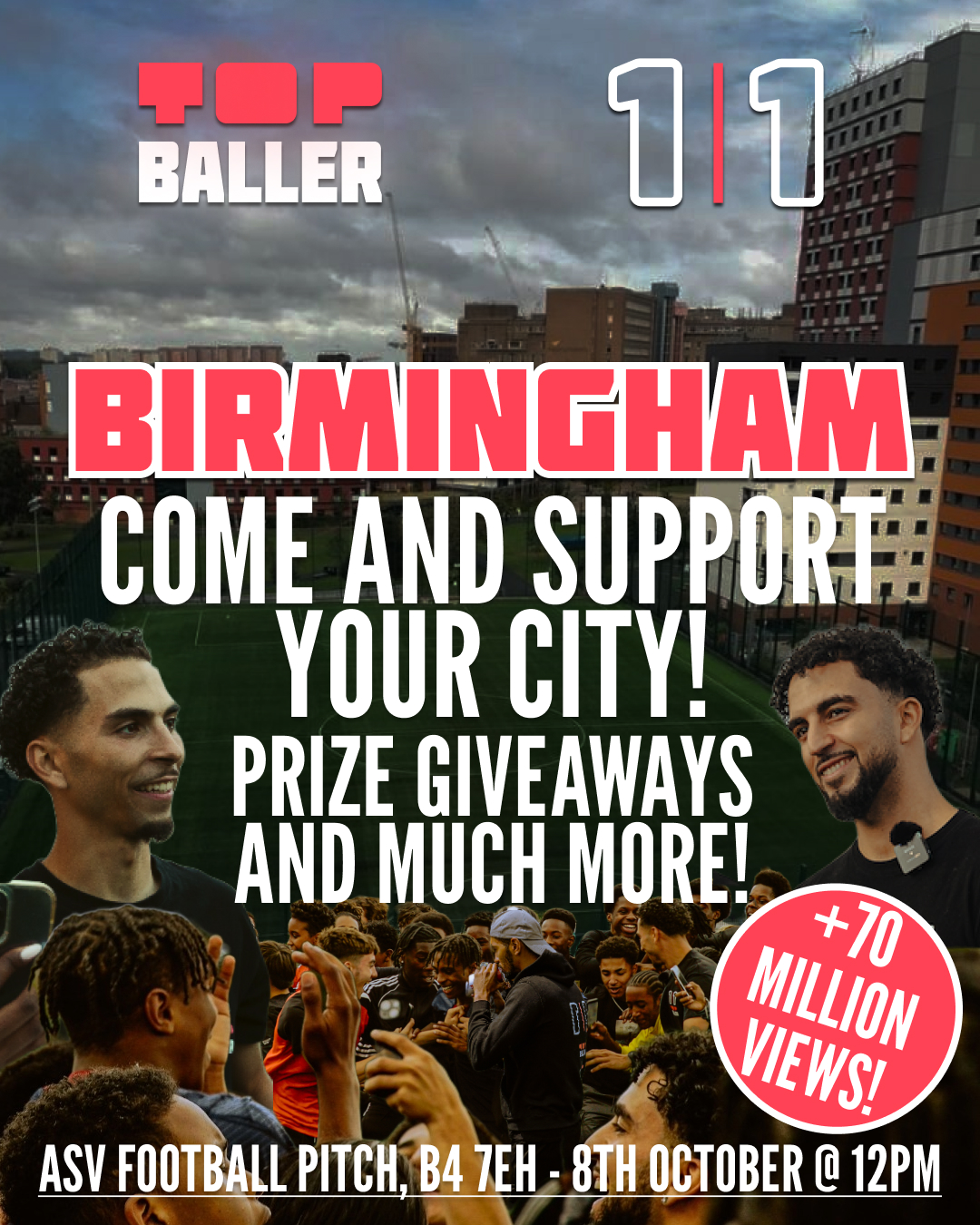 1 | 1 UK Cities: Birmingham (Men's 16+)