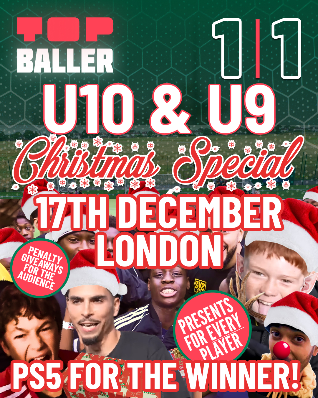 1 | 1 CHRISTMAS SPECIAL, KID BALLERS PART 1: LONDON (U10 AND U9)