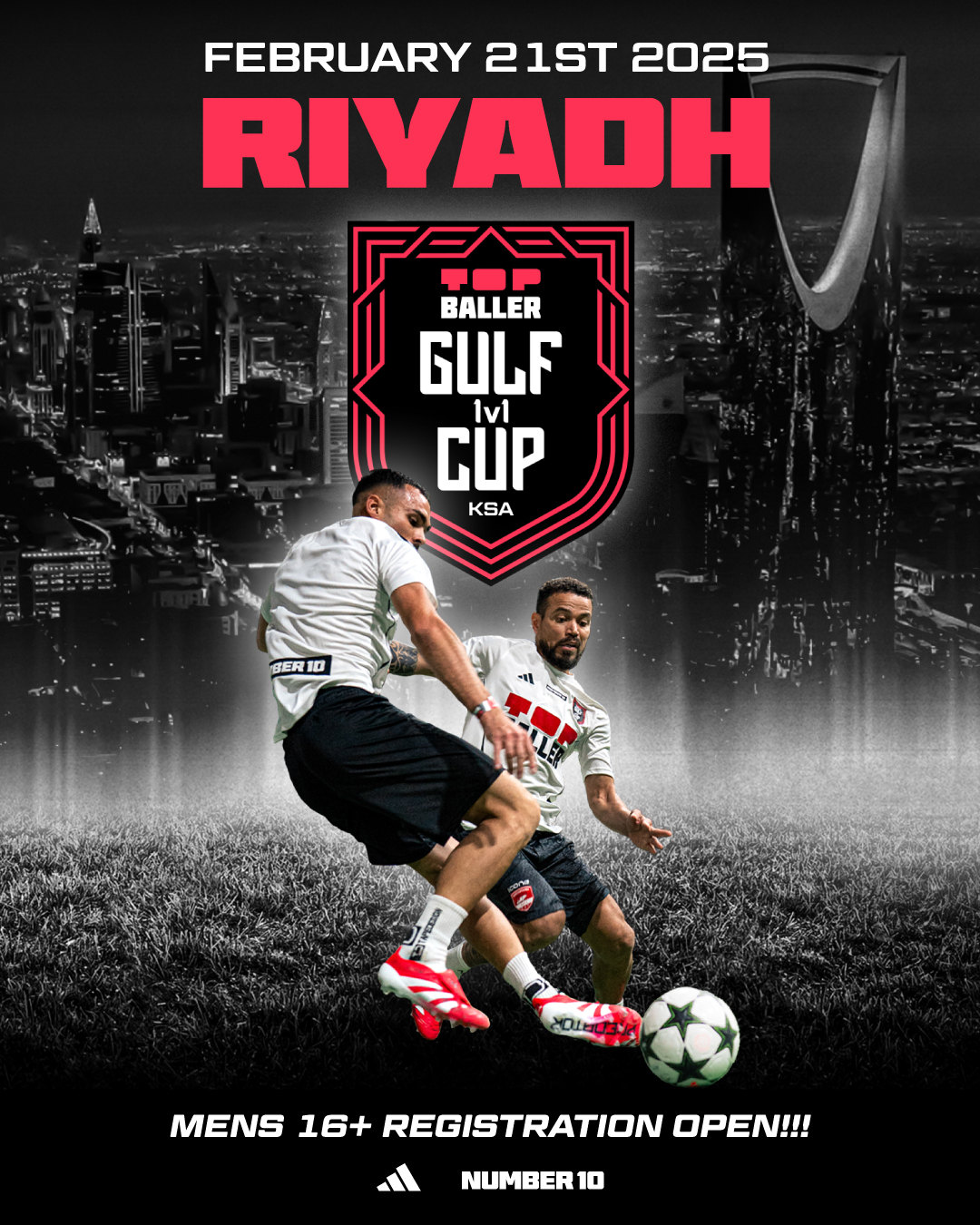 Top Baller Gulf 1v1 Cup powered by NUMBER 10 and adidas: Riyadh