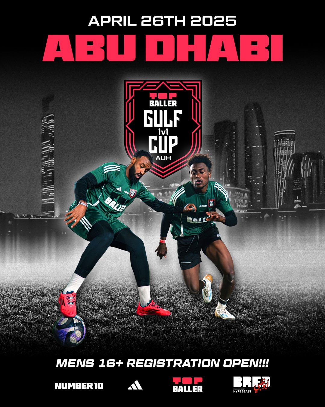 Top Baller Gulf 1v1 Cup powered by NUMBER 10 and adidas: Abu Dhabi
